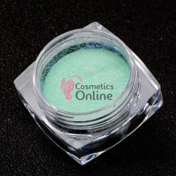 Decor pentru unghii NADP027CC sclipici cu efect de zahar, sugar effect Green Mermaid 